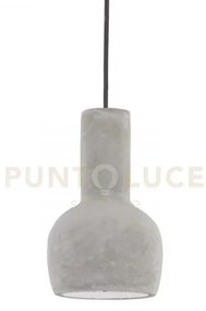 Oil-3 sospensione in cemento 1 luce attacco e27 14x25cm