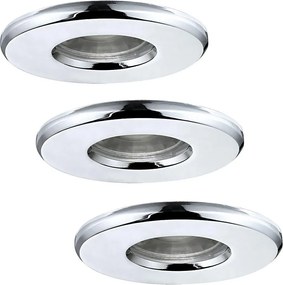 Eglo 94978 - Confezione da 3 lampade da bagno LED IGOA LED/3,3W/230V IP44