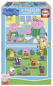 Puzzle per Bambini Peppa Pig 25 Pezzi