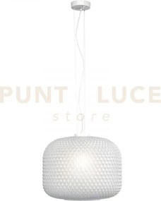 Lampadario a sospensione ashford sferica bianca 1 luce attacco e27 ...