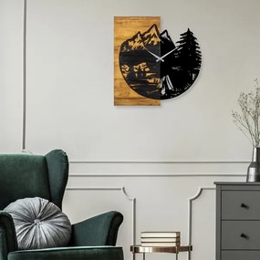 Orologio da parete 56x58 cm 1xAA legno/metallo