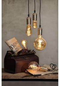 Lampadina con filamenti con intensità regolabile con luce bianca calda con presa E27, 3 W Spiral Filament – Star Trading