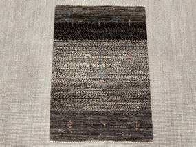 Loribaft Tappeto persiano 90x60 Grigio (Iran) Annodato A Mano