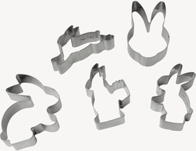 Set di 5 stampi per biscotti Easter Bunny