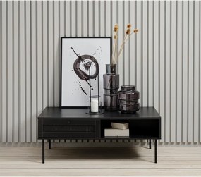 Tavolino nero 60x110 cm Pensacola - Unique Furniture