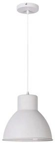 Rabalux 2577 - Lampadario DEREK 1xE27/60W/230V bianco