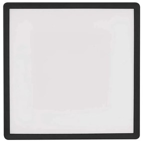 Plafoniera LED FLORI LED/18W/230V 4000K nero 29x29 cm