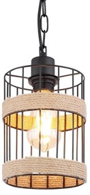 Globo 15673H - Lampadario su catena HALIA 1xE27/60W/230V