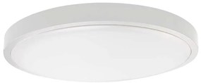 Plafoniera LED bagno 24W 230V IP44 6500K Ø29 cm bianco