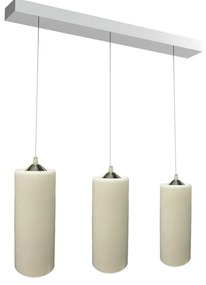 Lampadario Neoclassico Cilindro 3x E27 LUMICOM