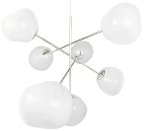 Melt Lampadario Large Opal/Silver - Tom Dixon