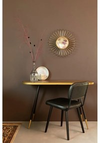 Sedia da pranzo nera Jake Worn - White Label