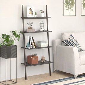 Scaffale Pendente A 4 Livelli Nero 64x34x150,5 Cm /