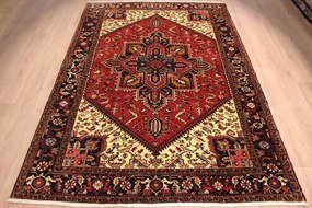 Heriz Tappeto persiano 210x290 (Iran) Annodato A Mano