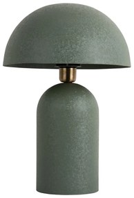 Lampada da tavolo verde con paralume in metallo (altezza 43 cm) Boaz - Leitmotiv