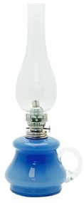 Lampada a olio TEREZA 34 cm blu scuro