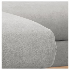 Divano angolare grigio chiaro (angolo sinistro) Beata - Ropez