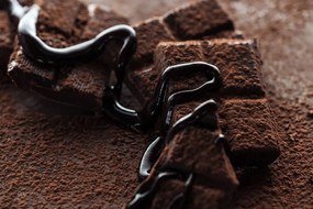 Carta da parati – Deliziosi pezzi di cioccolato
