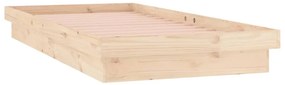 Giroletto con led 90x200 cm in legno massello