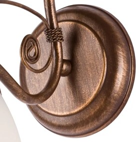 Brilagi - Applique a LED ANTICO 1xE27/60W/230V patina di bronzo