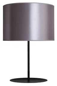 Duolla - Lampada da tavolo CANNES 1xE14/15W/230V diametro 20 cm argento/nero