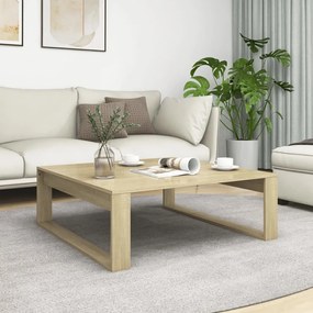 Tavolino Salotto Rovere Sonoma 100x100x35cm Truciolato /