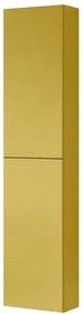 Colonna per mobile bagno Pixel 2 ante P 27 x L 30 x H 160 cm laccato opaco giallo sole