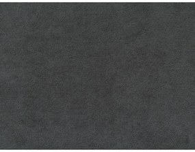 Divano letto angolare in velluto grigio scuro (angolo sinistro) Sweet Harmony - Miuform