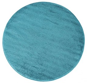 Tappeto rotondo blu Larghezza: 80 cm | Lunghezza: 80 cm