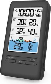 Immax NEO 07529L- Sensore temperatura piscina +2x sensore temperatura e umidità Wi-Fi Tuya