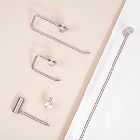 PORTA CARTA IGIENICA 9711 Prism Brush Nickle