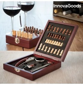 Set di Accessori da Vino e Scacchi InnovaGoods 37 Pezzi