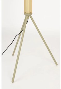 Lampada da terra LED beige con paralume in vetro con intensità regolabile (altezza totale 156 cm) Scotty – Zuiver