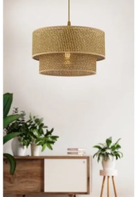 Lampadario a cavo ECHO 1xE27/60W/230V marrone