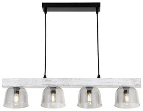 Rabalux 3120 - Lampadario su corda CARDAMON 4xE14/40W/230V