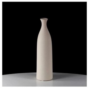 Vaso in ceramica bianca da 33 cm