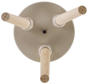 Fioriera 30 x 55 cm beige MILINA Beliani