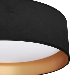 Plafoniera LED RONDO LED/18W/230V nero