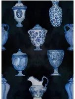 Coordonne Carta da parati Porcelaine - Marine