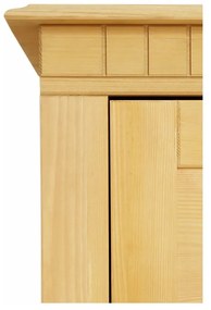 Vetrina in legno di pino di colore naturale 180x35 cm Lisa - Støraa