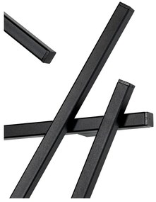 Appendiabiti da parete in metallo nero Matches - Spinder Design