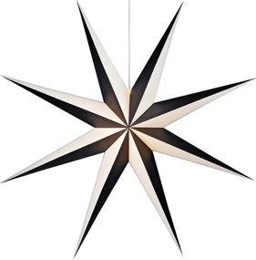 Markslöjd 704174 -Decorazione di Natale ALVA 1xE14/25W/230V nero/baicno 75 cm