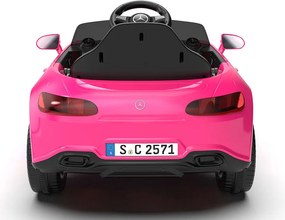 Macchina Elettrica per Bambini 12V con Licenza Mercedes CLS Small Rosa...