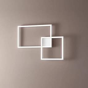 CROSS: Plafoniera LED moderna dal design minimal, 3 temperature luce