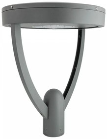 Lampione Stradale 65W, Dual Gray,1-10V, Programmabile,driver Philips Colore  Bianco Caldo 2.700K