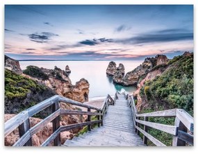 Immagine su tela, 85 x 113 cm Canvas Praia - Styler