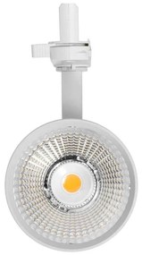 Faro LED 12W-40W Trifase Bianco CRI90 UGR19 45° - KGP driver Colore Bianco Caldo 2.700K