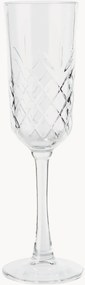 Set di 4 flute da champagne Line