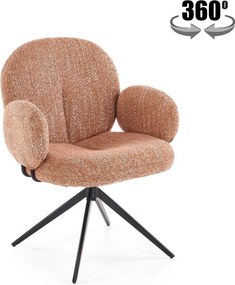 Sedia K568 – Cammello/Cannella – 65x64x82 cm