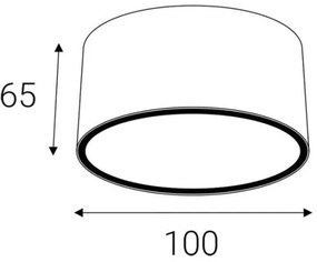 LED2 - Faretto da esterno MEDO GX53/11W/230V antracite IP54